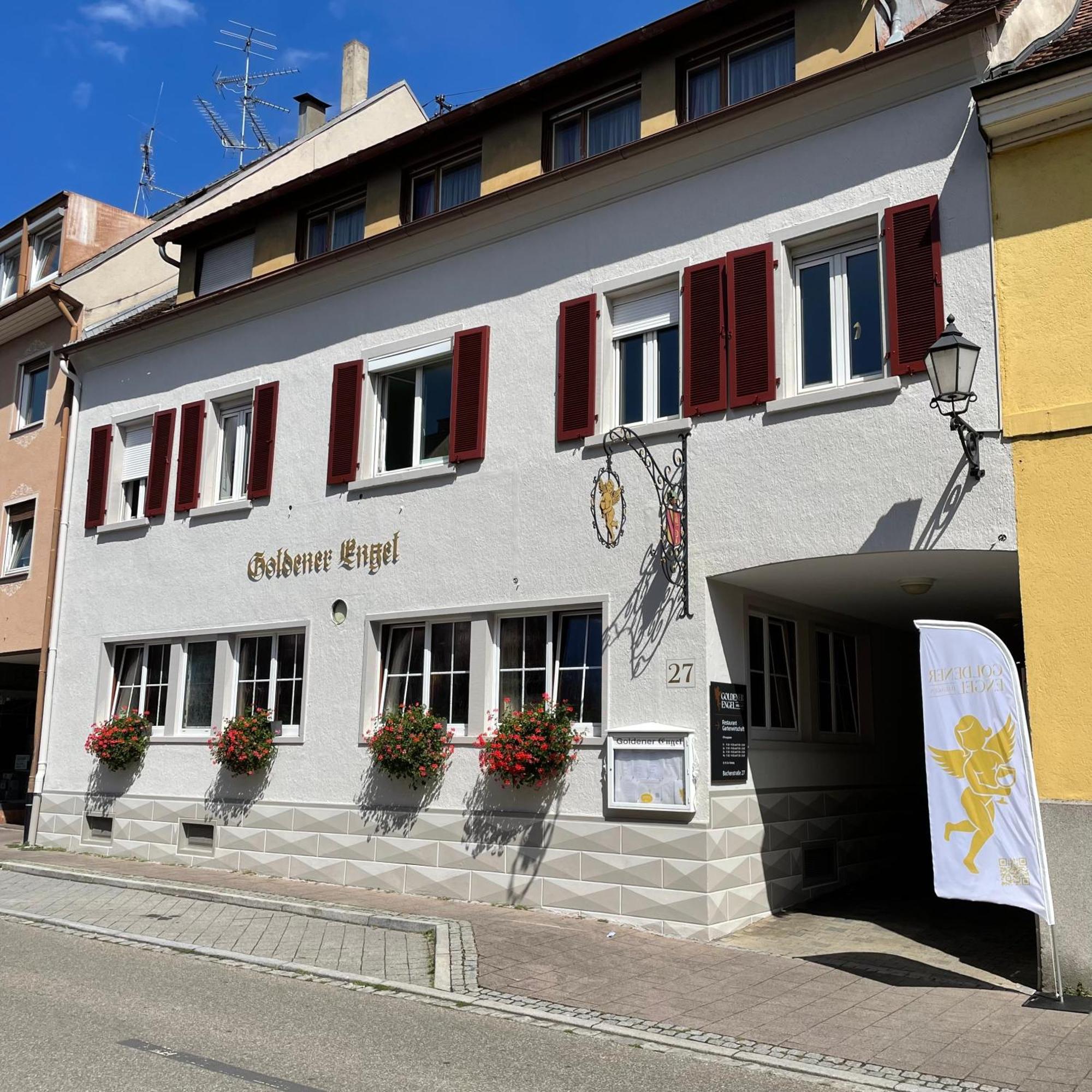 Hotel Goldener Engel Ірінґен Екстер'єр фото